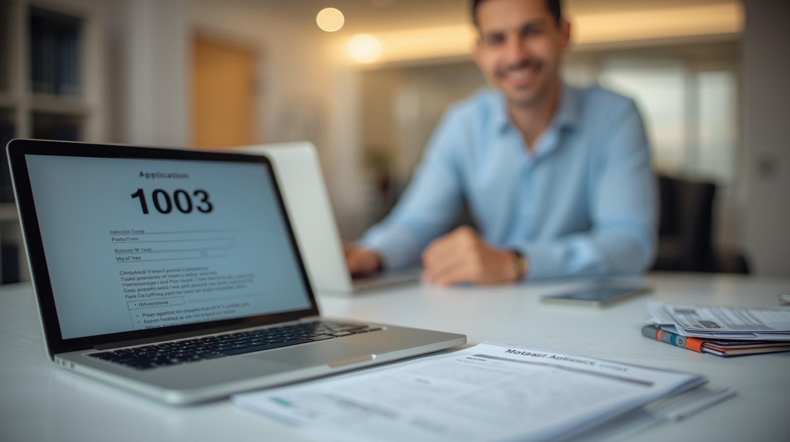 can you create an image that we correspond witht his info_ Step 1_ The Info Blast (15 Minutes)_What Happens_ This is where you fill out the initial digital application (the 1003). Youll provide basic details about who you are, what you (1)